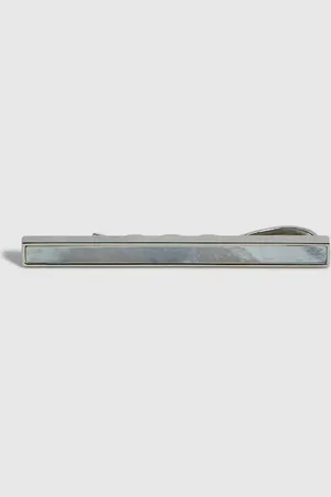 Reiss Ardley Mens Stone Insert Tie Bar, Size: One Size