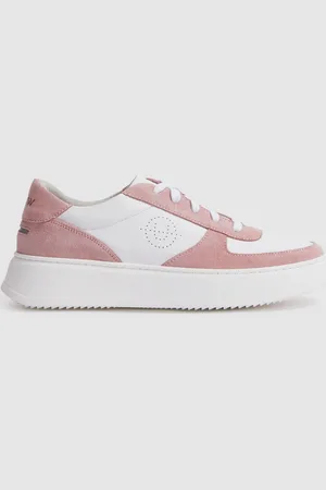 Unseen Marais Stamp Trainers Colour Block, Pink & white Size: 3