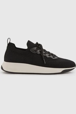 Reiss Hybrid Knit Trainers, 7