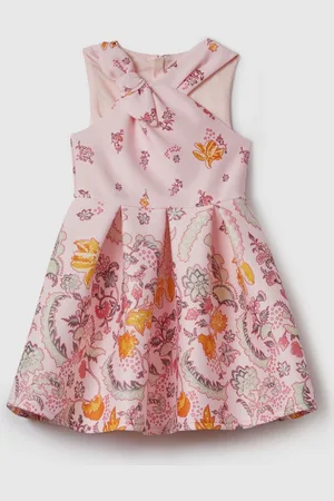 Reiss Alice Flare Dress Printed, Size: 13-14 Yrs