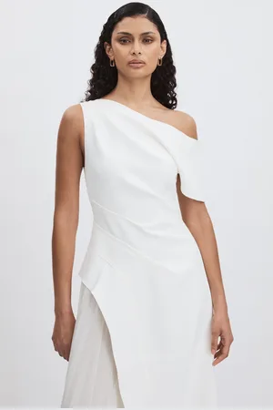 Acler Sudden Dress With Contrast Skirt, 12
