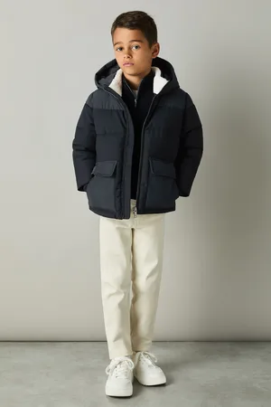 Reiss Rigel Puffer Jacket Quilted, Size: 56Y