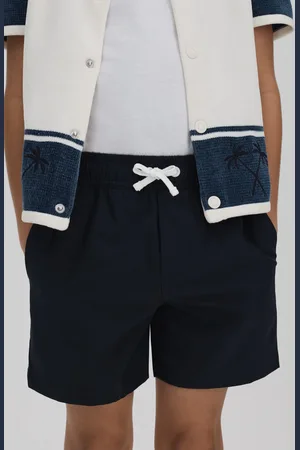 Reiss 3-9 yrs Plain Drawstring Waist Swim Shorts, 4