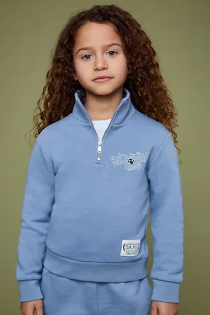 Smiley 9-13 yrs world | Half-zip Sweatshirt Fit, Q04