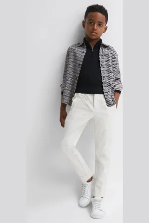 Reiss Mozart Monogram Shirt Printed, Size: 10