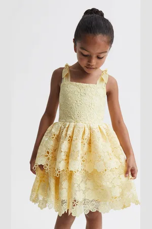 Reiss Bethany Bow Strap Dress Floral, Size: 4