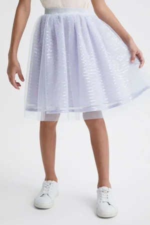 Reiss Charlotta Midi Skirt Plain, Size: 4
