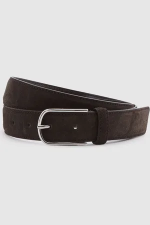 Reiss Carrie Belt Suede Plain, Size: S