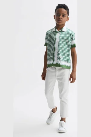 Reiss Vanpelt Short Sleeve Shirt Printed, Size: 9