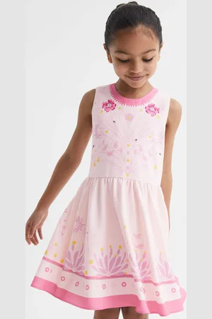 Reiss Mara Sleeveless Dress Floral, Size: 4