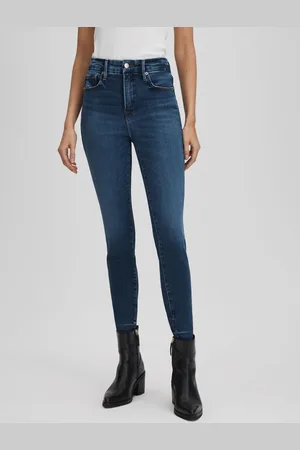GOOD AMERICAN Distressed Skinny Jeans, 28