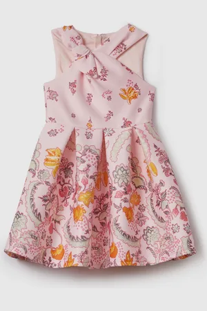 Reiss Alice Flare Dress Printed, Size: 13-14 Yrs
