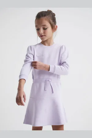 Reiss Maeve Jersey Dress Cotton Ribbed, Size: 10