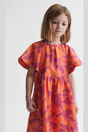 Reiss Jeanie Midi Dress Cotton Printed, Size: 10
