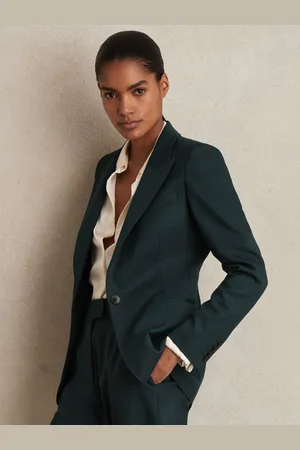 Reiss Wool-blend Single-breasted Suit Blazer, 4