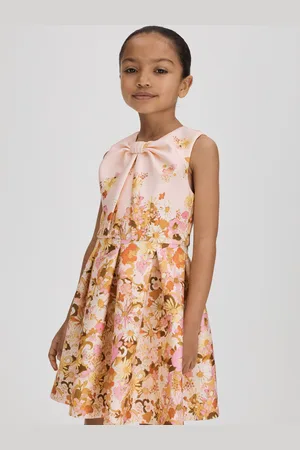 Reiss Josephine Flare Dress Floral Print, Size: 7