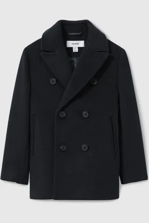 Reiss Bergamo Coat Wool Woven, Size: 13-14 Years