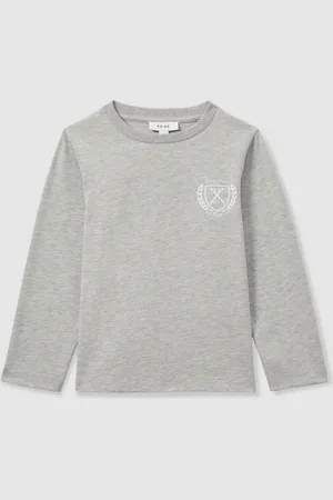 Reiss Emery T-shirt Cotton Logo Print, Size: K04