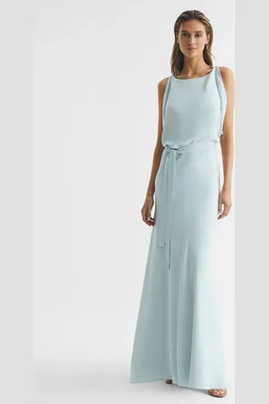Reiss Cowl Neck Bridesmaid Maxi Dress, 10