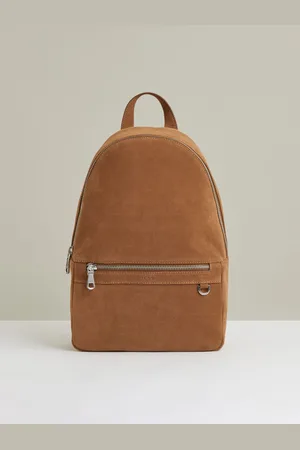 Reiss Suede Backpack