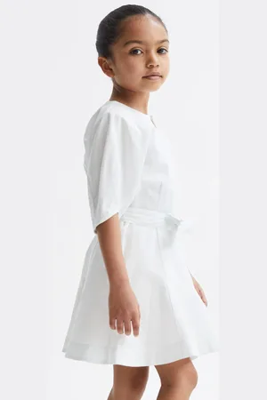 Reiss Freeda Dress Linen Plain, Size: 11