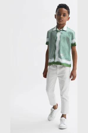 Reiss Vanpelt Short Sleeve Shirt Printed, Size: 9