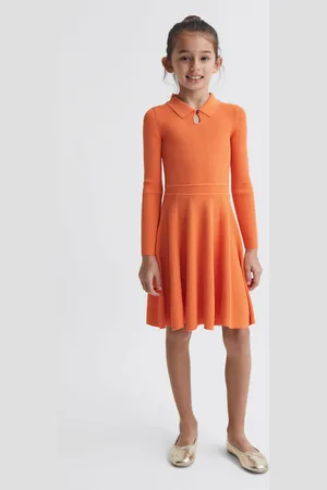 Reiss Clare Fit and Flare Dress Knitted, Size: 4
