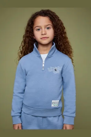 Smiley 9-13 yrs world | Half-zip Sweatshirt Fit, Q04