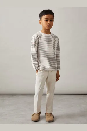 Reiss Off White & camel T-shirt, Q03