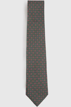 Reiss Silk Square Floral Tie