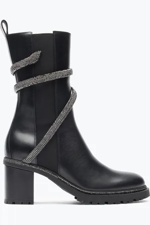 RENE CAOVILLA Cleo Crystal Bootie 60 - Woman Size 33