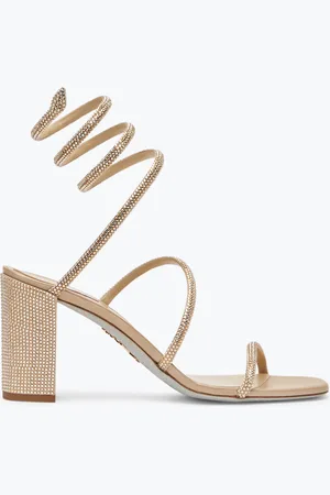 RENE CAOVILLA Cleo Crystal Sandal 80 - Woman Size 35