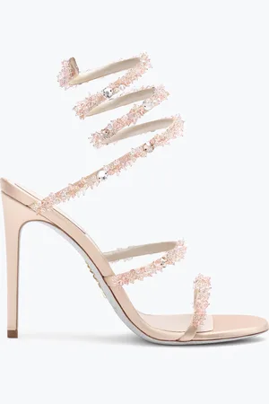 RENE CAOVILLA Cinderella Sandal With Serpent 105 - Woman Size 34