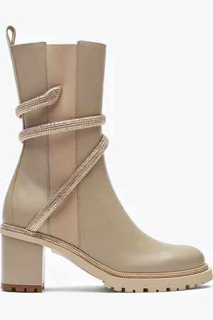 RENE CAOVILLA Cleo Crystals Bootie 60 - Woman Size 34.5