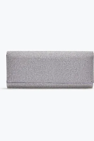 RENE CAOVILLA Zafira Clutch With All-over Crystals - Woman Size Uni
