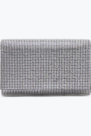 RENE CAOVILLA Aida Clutch With All-over Crystals - Woman Size Uni