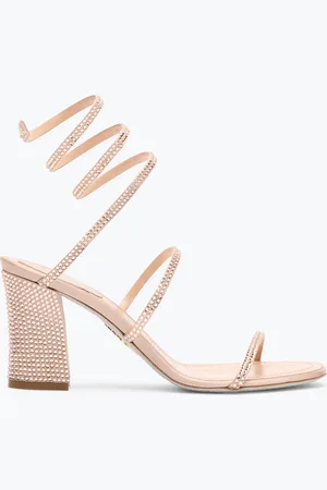 RENE CAOVILLA Cleo Sandal With Soul Heel 80 - Woman Size 35
