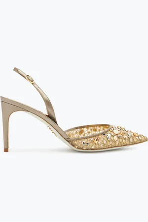 RENE CAOVILLA Cinderella Slingback 80 - Woman Size 35