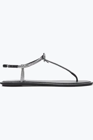 RENE CAOVILLA Caterina Thong Sandal 10 - Woman Size 35