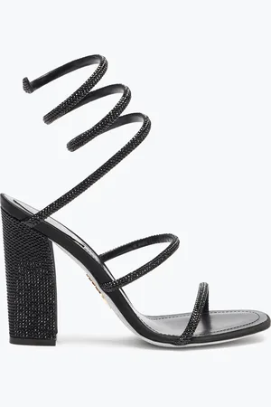 RENE CAOVILLA Cleo Total Sandal With Soul Heel 105 - Woman Size 35