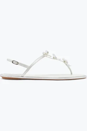 RENE CAOVILLA Caterina Thong Sandal 10 - Woman Size 37