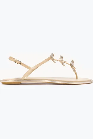 RENE CAOVILLA Caterina Thong Sandal 10 - Woman Size 36