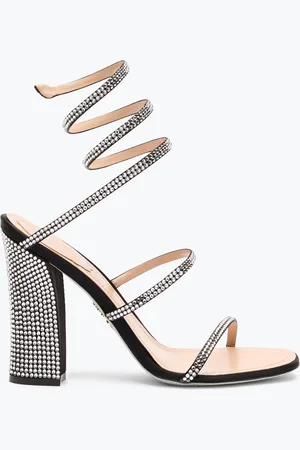RENE CAOVILLA Cleo Sandal With Soul Heel 105 - Woman Size 35