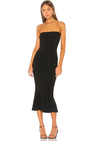 Norma Kamali Strapless Fishtail Dress in . Size M, S, XL.