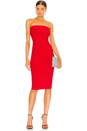 Norma Kamali X REVOLVE Strapless Dress to Knee Dress in . Size M, S, XL, XS.
