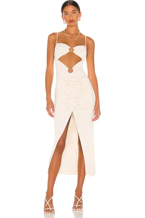 Camila Coelho Yasmeen Midi Dress in . Size M, S, XL, XS, XXS.