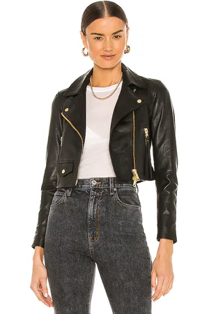 AllSaints Elora Biker Jacket in . Size 10, 12, 2, 8.