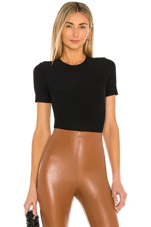 Commando Butter Short Sleeve Bodysuit in . Size M, S, XL, XS.