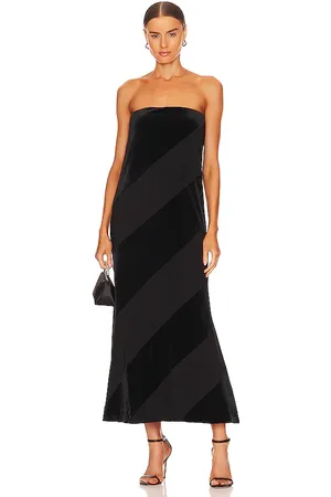 Norma Kamali Spiral Strapless Dress in . Size S, XL, XS, XXS.