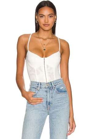 Free People Night Rhythm Corset Bodysuit in . Size M, XL, XS.